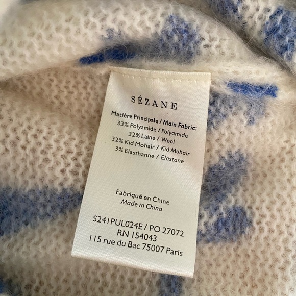 NWT Sezane Pelagie Sweater Size M - Picture 5 of 5